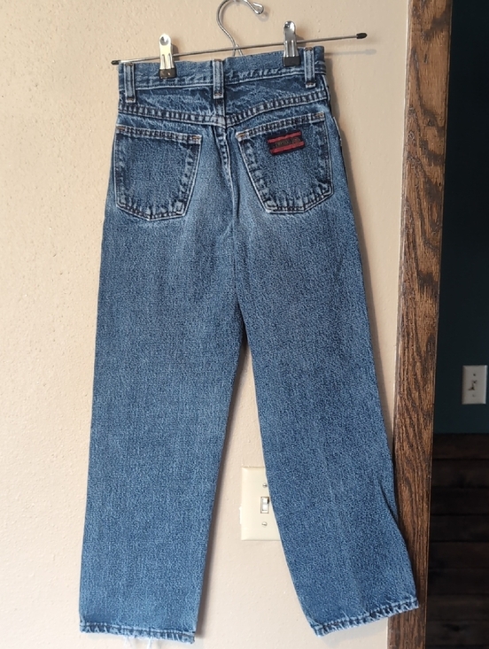 Wrangler Other - Vintage Wrangler TwentyX Blue Kids Straight-Leg Western Jeans